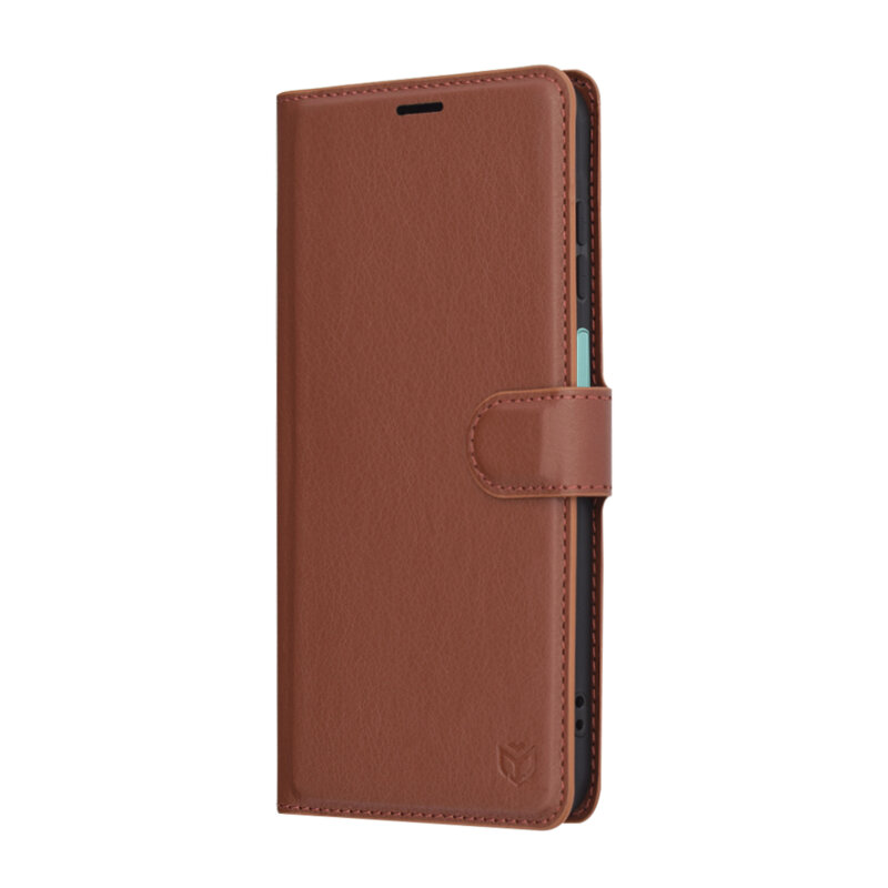 Husa Samsung Galaxy A26 5G Techsuit Leather Folio, maro