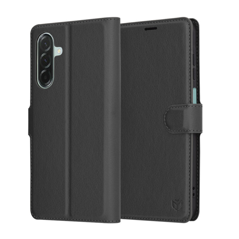 Husa Samsung Galaxy A26 5G Techsuit Leather Folio, negru