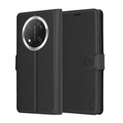 Husa Honor X9c Techsuit Leather Folio, negru