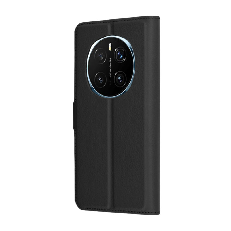 Husa Honor Magic7 Pro Techsuit Leather Folio, negru