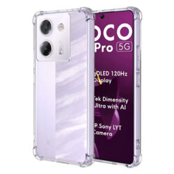 Husa Xiaomi Poco M7 Pro 5G Techsuit Shockproof Clear Silicone, transparenta