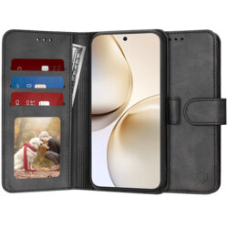 Husa 360 Realme 14 Pro+ Techsuit Diary Book, negru