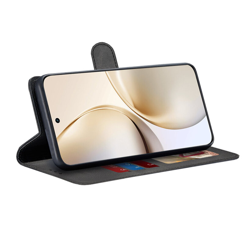 Husa 360 Realme 14 Pro+ Techsuit Diary Book, negru