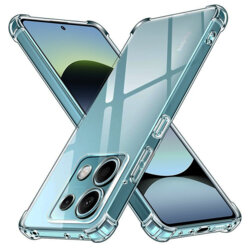 Husa Xiaomi Redmi Note 14S Techsuit Shockproof Clear Silicone, transparenta