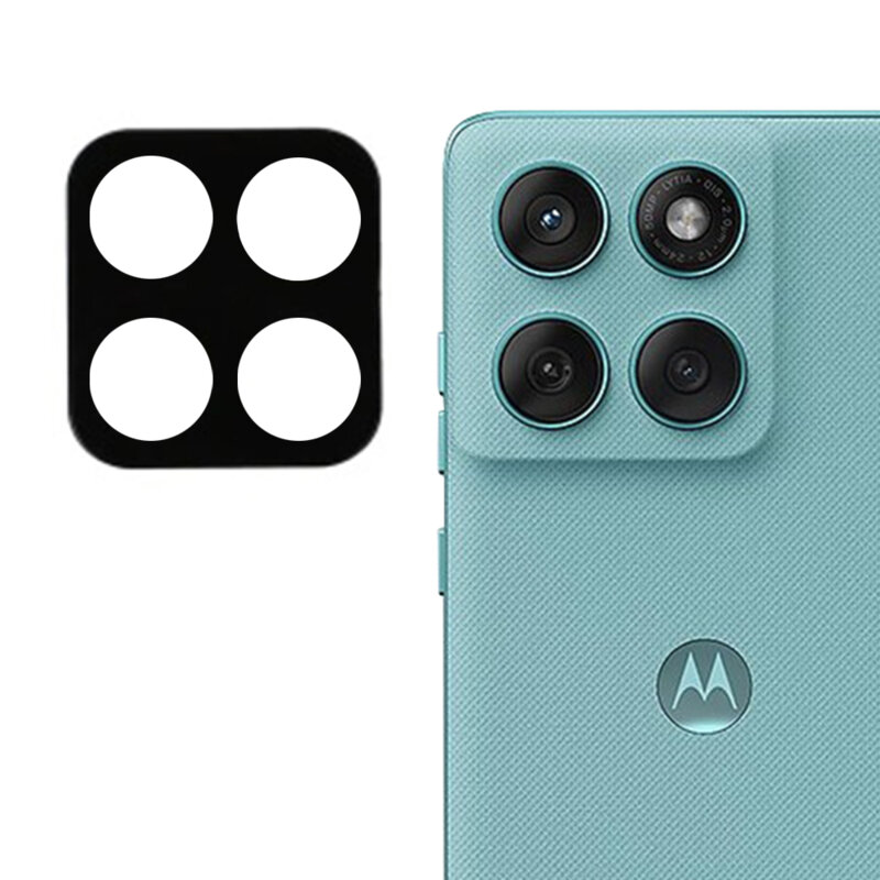 Folie camera Motorola Edge 60 Fusion Techsuit Full Glass, negru