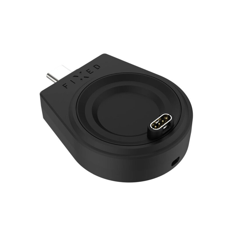 daptor Type-C pentru Garmin Smart Watch Fixed, 4-pin, FIXDW-GA-BK