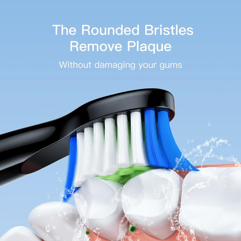 Capete interschimbabile pentru periuta Bitvae D2, negru, SDD2