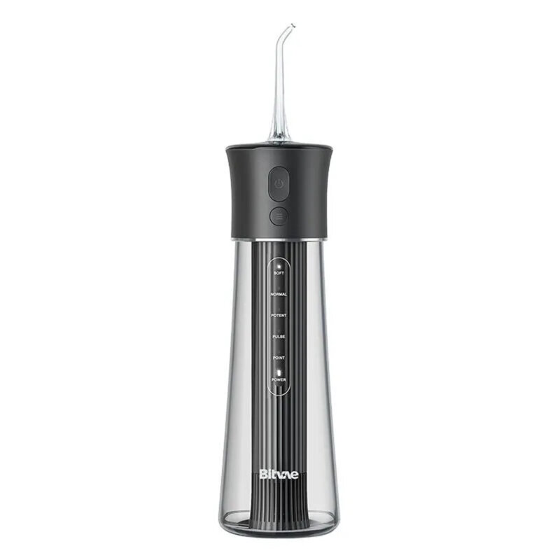 Irigator bucal cu 6 capete, 5 moduri Bitvae, negru, BVF30