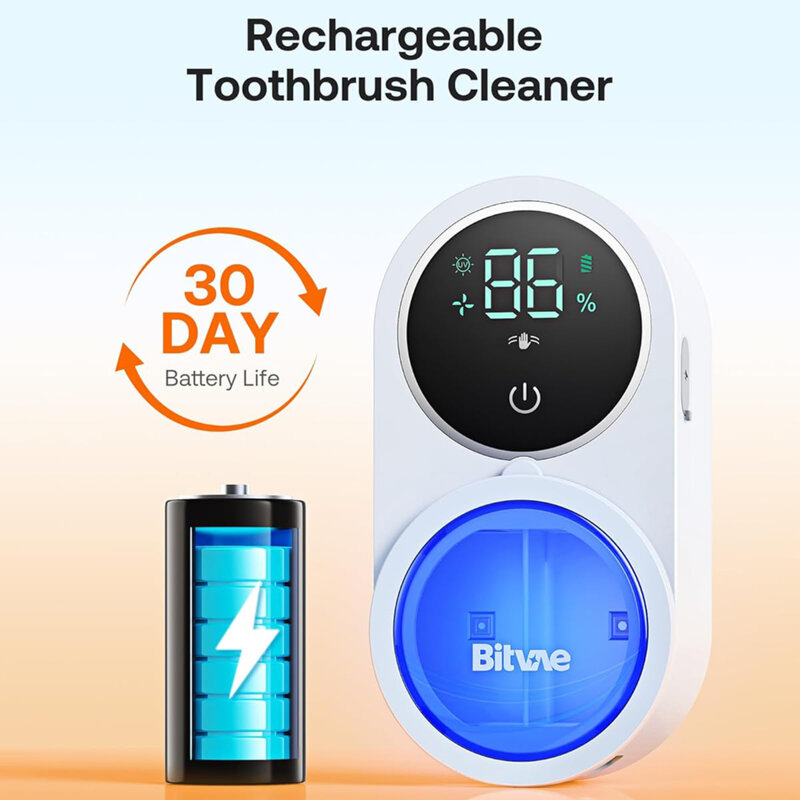 Sterilizator UV periuta de dinti, automat Bitvae BVX122, alb