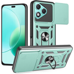 Husa Honor 400 Lite protectie camera Techsuit CamShield Series, verde