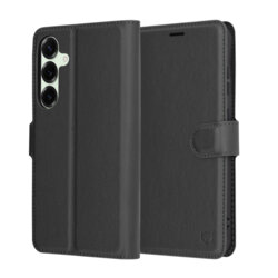 Husa Samsung Galaxy S25 Plus Techsuit Leather Folio, negru