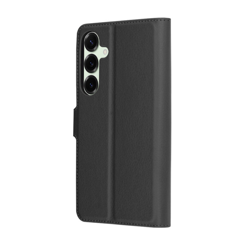 Husa Samsung Galaxy S25 Plus Techsuit Leather Folio, negru