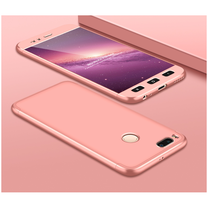 Husa Xiaomi Redmi Note 5A GKK 360 Full Cover Rose Gold