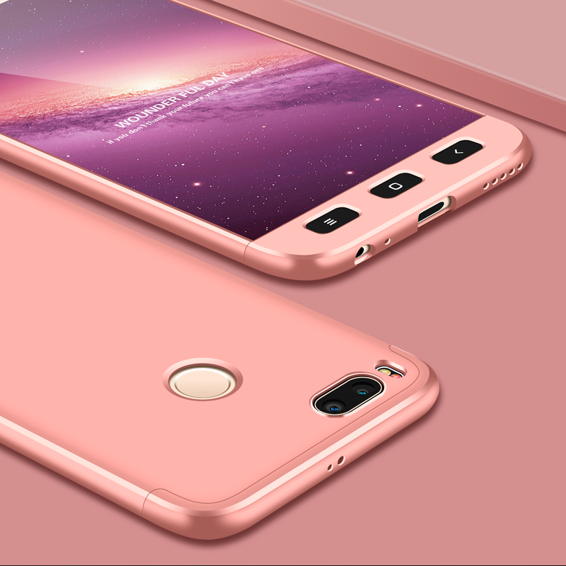 Husa Xiaomi Redmi Note 5A GKK 360 Full Cover Rose Gold