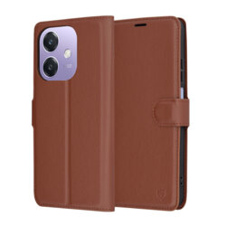 Husa Oppo A40 4G Techsuit Leather Folio, maro