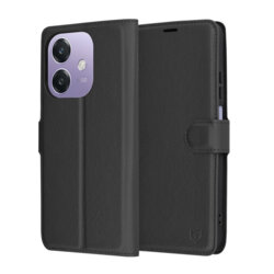 Husa Oppo A40 4G Techsuit Leather Folio, negru