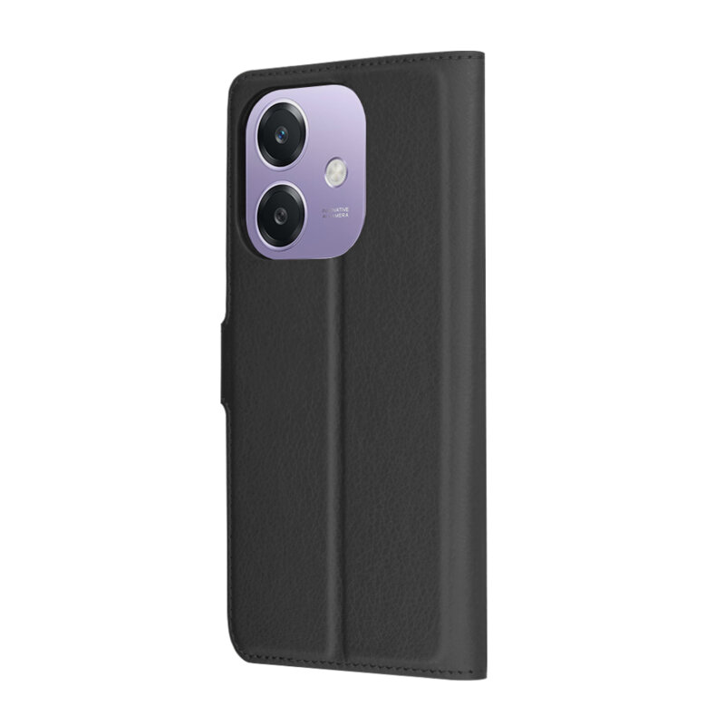 Husa Oppo A40 4G Techsuit Leather Folio, negru