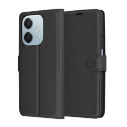 Husa Oppo A60 5G Techsuit Leather Folio, negru