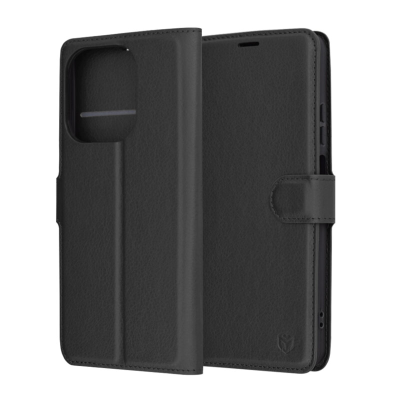 Husa Oppo A60 5G Techsuit Leather Folio, negru