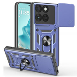 Husa Motorola Edge 60 Fusion protectie camera Techsuit CamShield Series, albastru