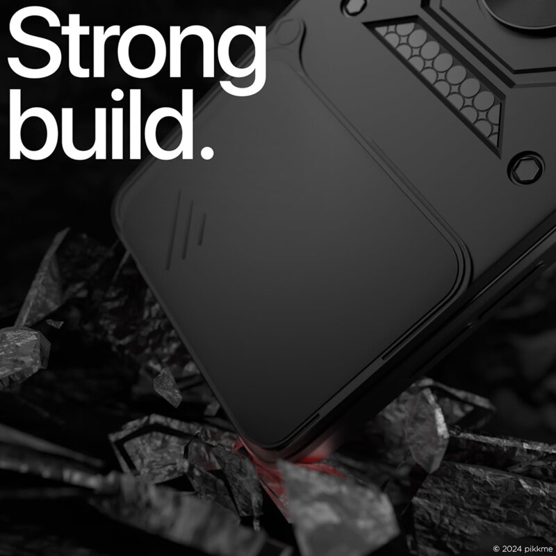 Husa Motorola Edge 60 protectie camera Techsuit CamShield Series, verde
