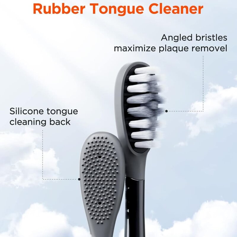 Rezerve Gum Care pentru periuta Bitvae S2\S3, negru, GCS22