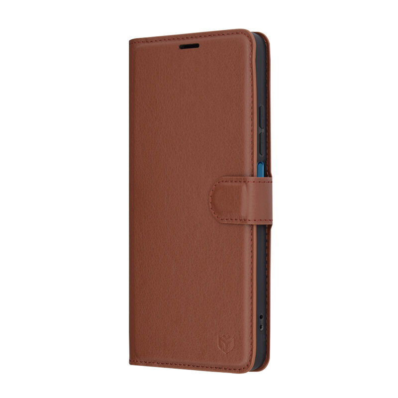 Husa Xiaomi Redmi 14C Techsuit Leather Folio, maro