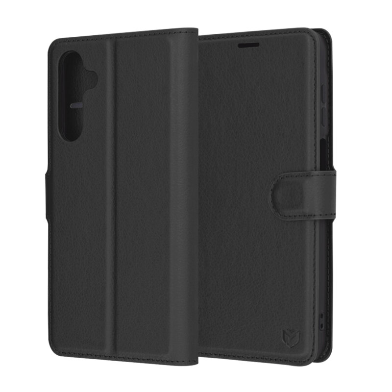 Husa Samsung Galaxy A16 5G Techsuit Leather Folio, negru