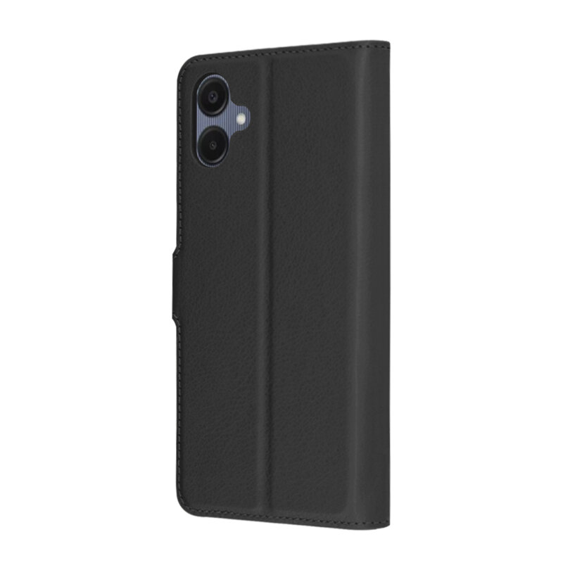 Husa Samsung Galaxy A06 Techsuit Leather Folio, negru