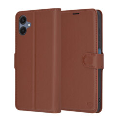 Husa Samsung Galaxy A06 Techsuit Leather Folio, maro