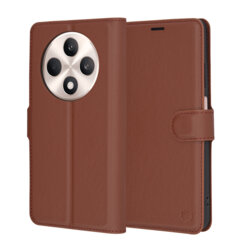 Husa Oppo Reno12 FS 5G Techsuit Leather Folio, maro