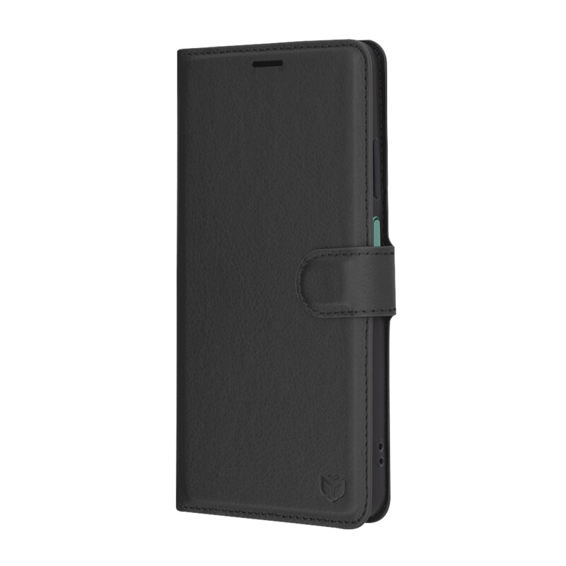 Husa Oppo Reno12 FS Techsuit Leather Folio, negru