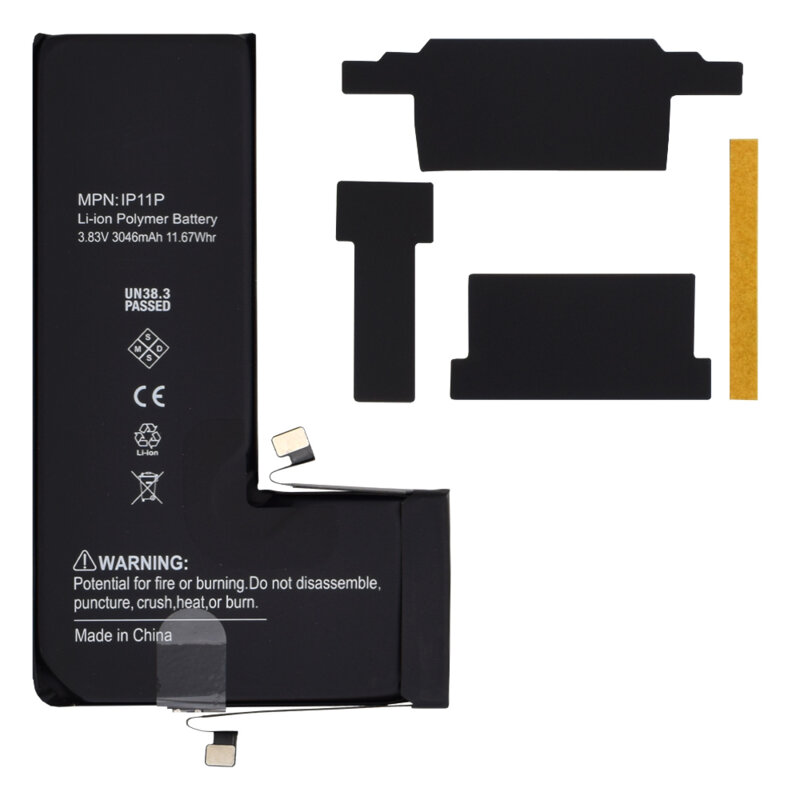 Baterie acumulator iPhone 11 Pro cu extra IC, 3046mAh