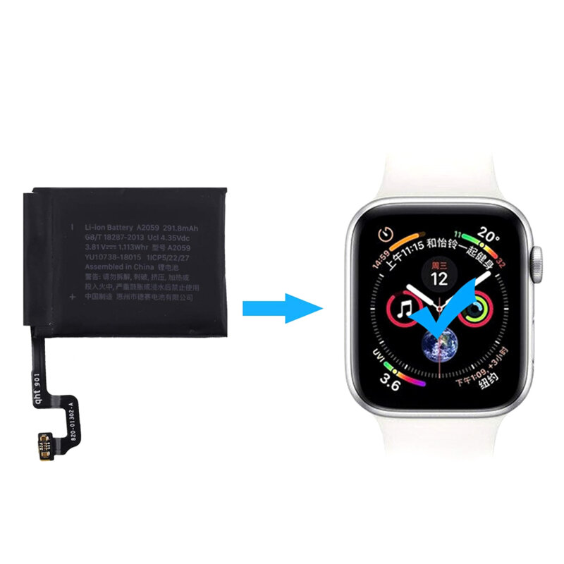 Baterie acumulator Apple Watch 4 44mm, 292mAh