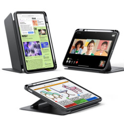 Husa iPad 10 (2022) 10.9 ESR Flip Hybrid Pen, negru