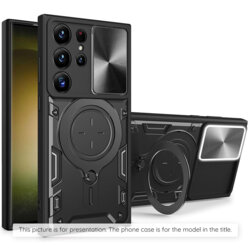 Husa Honor 400 Pro Techsuit CamGuard Pro, negru