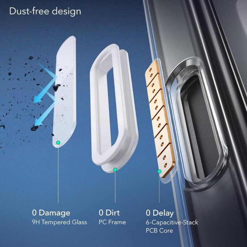 Husa iPhone 16 ESR Classic Hybrid HaloLock, transparenta