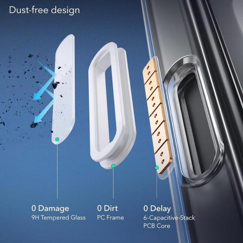 Husa iPhone 16 Plus ESR Classic Hybrid HaloLock, transparenta