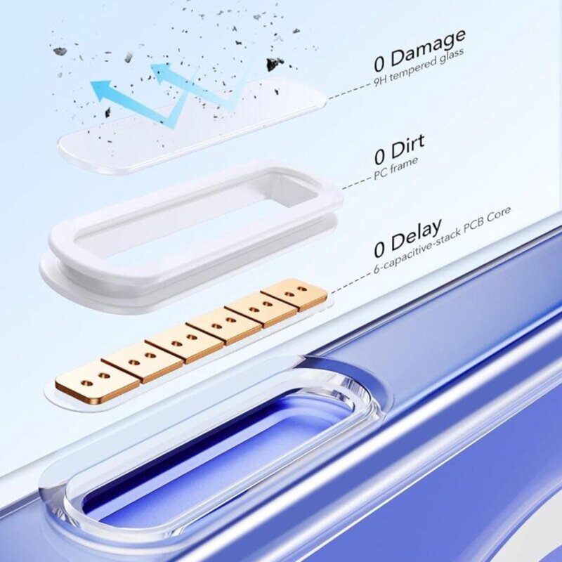Husa iPhone 16 Plus ESR Classic Hybrid HaloLock Kickstand, transparenta