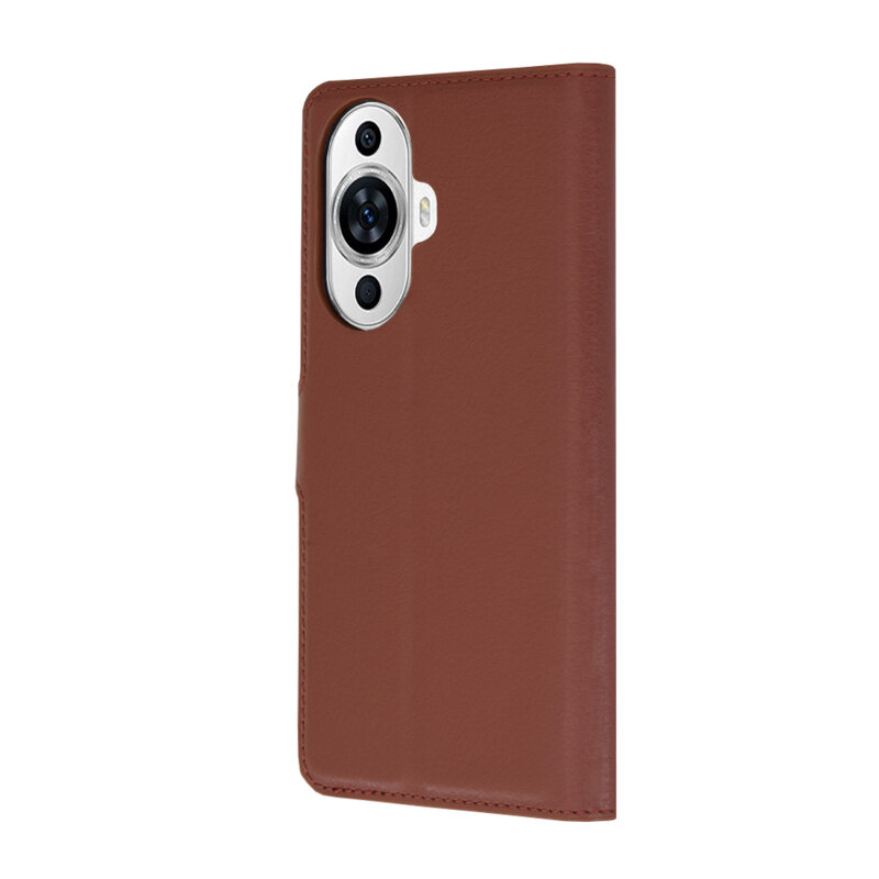 Husa Huawei nova 11 Techsuit Leather Folio, maro