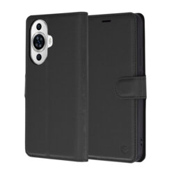 Husa Huawei nova 11 Techsuit Leather Folio, negru