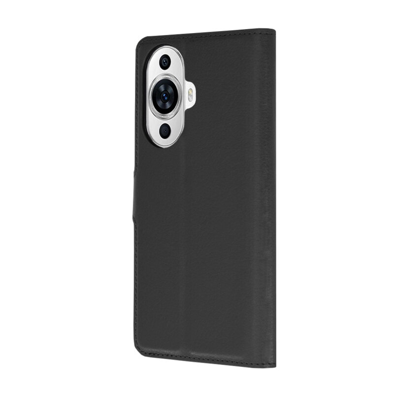 Husa Huawei nova 11 Techsuit Leather Folio, negru