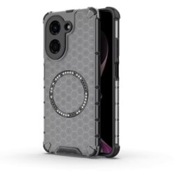 Husa transparenta Xiaomi Redmi A5 4G (Regional) Techsuit HoneyComb Shield MagSafe, negru