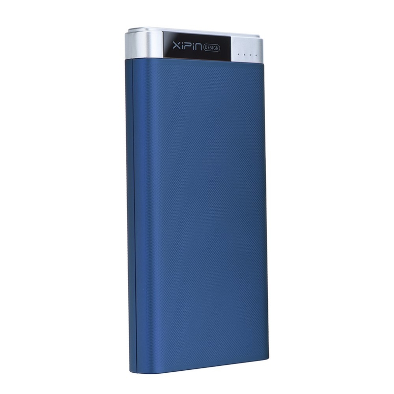 Acumulator extern 10000 mAh Xipin WS-T20 USB Si Incarcare Wireless - Albastru