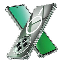 Husa Oppo Reno12 FS 5G Techsuit Shockproof Clear Silicone, transparenta