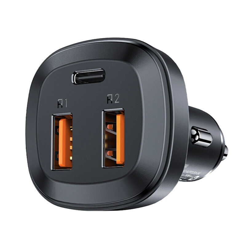 Incarcator auto bricheta USB, Type-C 66W, Acefast B9