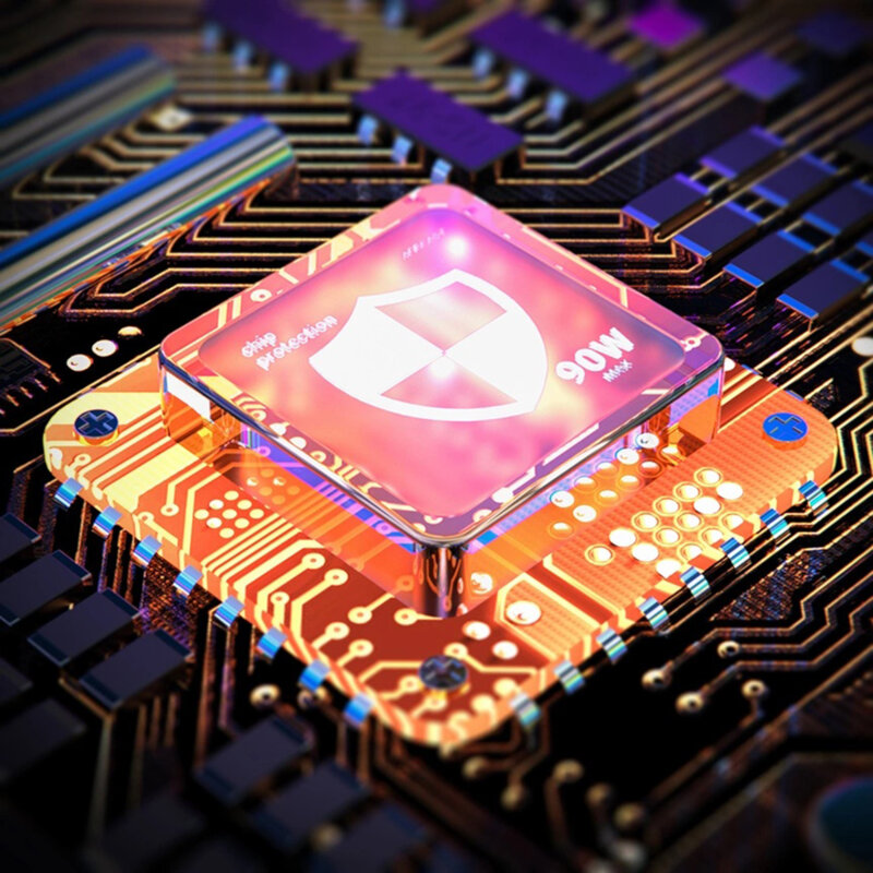 Incarcator auto + splitter USB, Type-C, 90W, 90cm Acefast B8