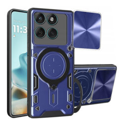 Husa Motorola Edge 60 Fusion Techsuit CamGuard Pro, albastru
