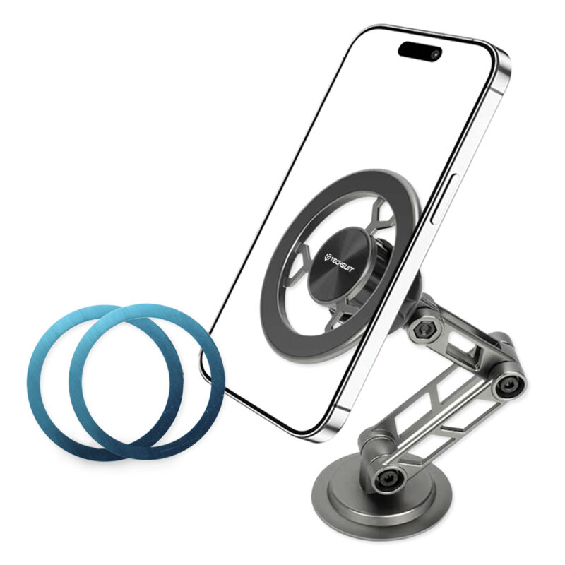Suport premium pentru telefon MagSafe Techsuit TitanMagX S14