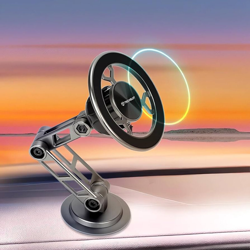 Suport premium pentru telefon MagSafe Techsuit TitanMagX S14